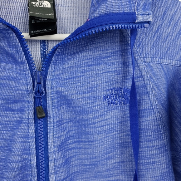 The North Face Kirata Full Zip Hoodie Jacket Blue Thumbholes Women's Small - Picture 4 of 10